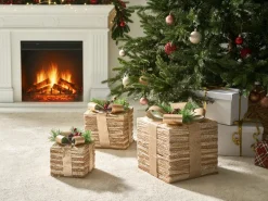 Sale Beliani LED TOFTE Regali di Natale 20/25/30 cm Oro