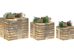 Sale Beliani LED TOFTE Regali di Natale 20/25/30 cm Oro