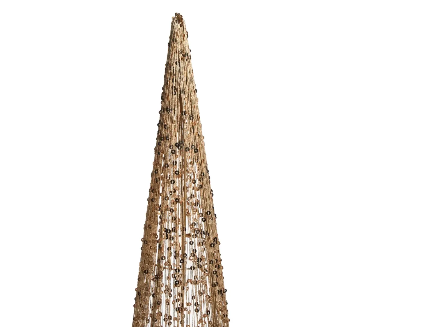 Online Beliani LED VEJLESO Albero di Natale 40/60/80 cm Oro