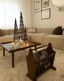 Sale Beliani LED VEJLESO Albero di Natale 40/60/80 cm Nero