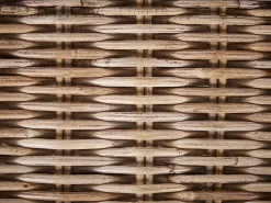 Online Beliani Lettino da giardino CAVO Rattan Naturale Beige Naturale