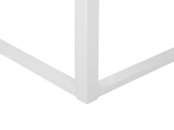 Online Beliani Lettino da giardino PALLANZA Metallo Bianco Bianco Grigio