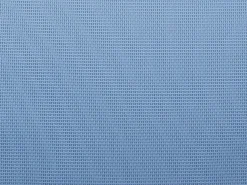 Beliani Lettino Prendisole a Dondolo CAMPO Tessuto Blu Blu Argento Nero