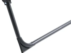 New Beliani Lettino Prendisole AMBATO Metallo Nero