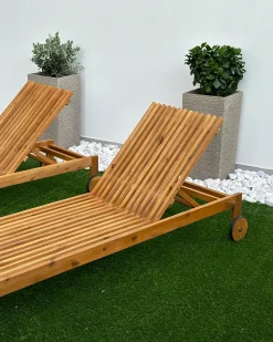 Hot Beliani BELLANO Legno d'acacia Marrone