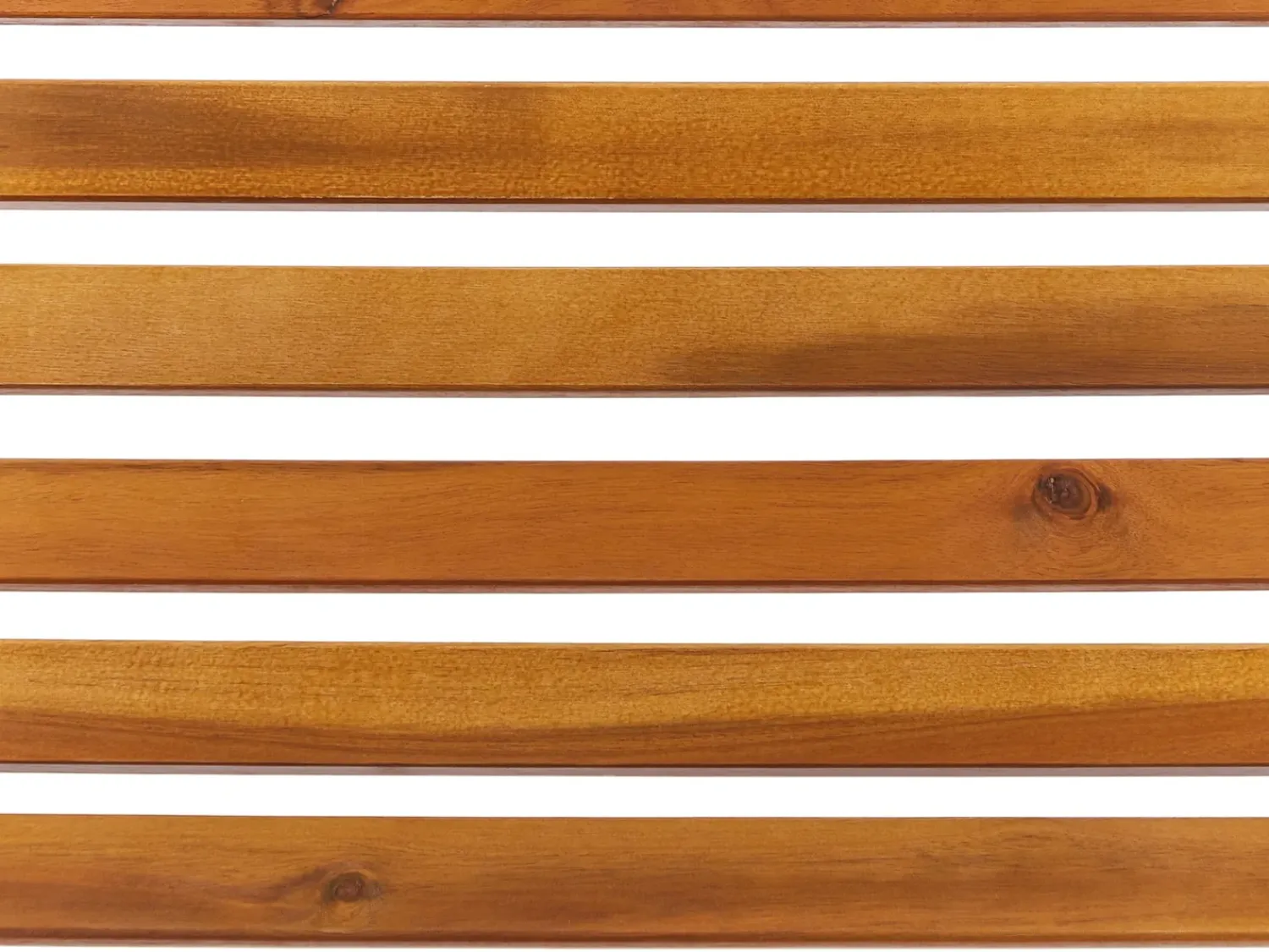 Sale Beliani Lettino Prendisole BRESCIA II Legno d'acacia Marrone