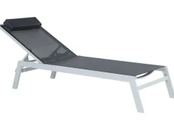 Outlet Beliani CATANIA Metallo Nero Argento Nero