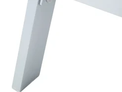 Outlet Beliani CATANIA Metallo Nero Argento Nero