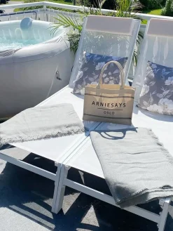 Hot Beliani Lettino Prendisole CATANIA Metallo Bianco