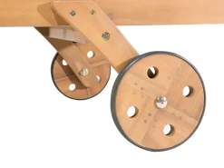 New Beliani CESANA Legno d'acacia chiaro Marrone