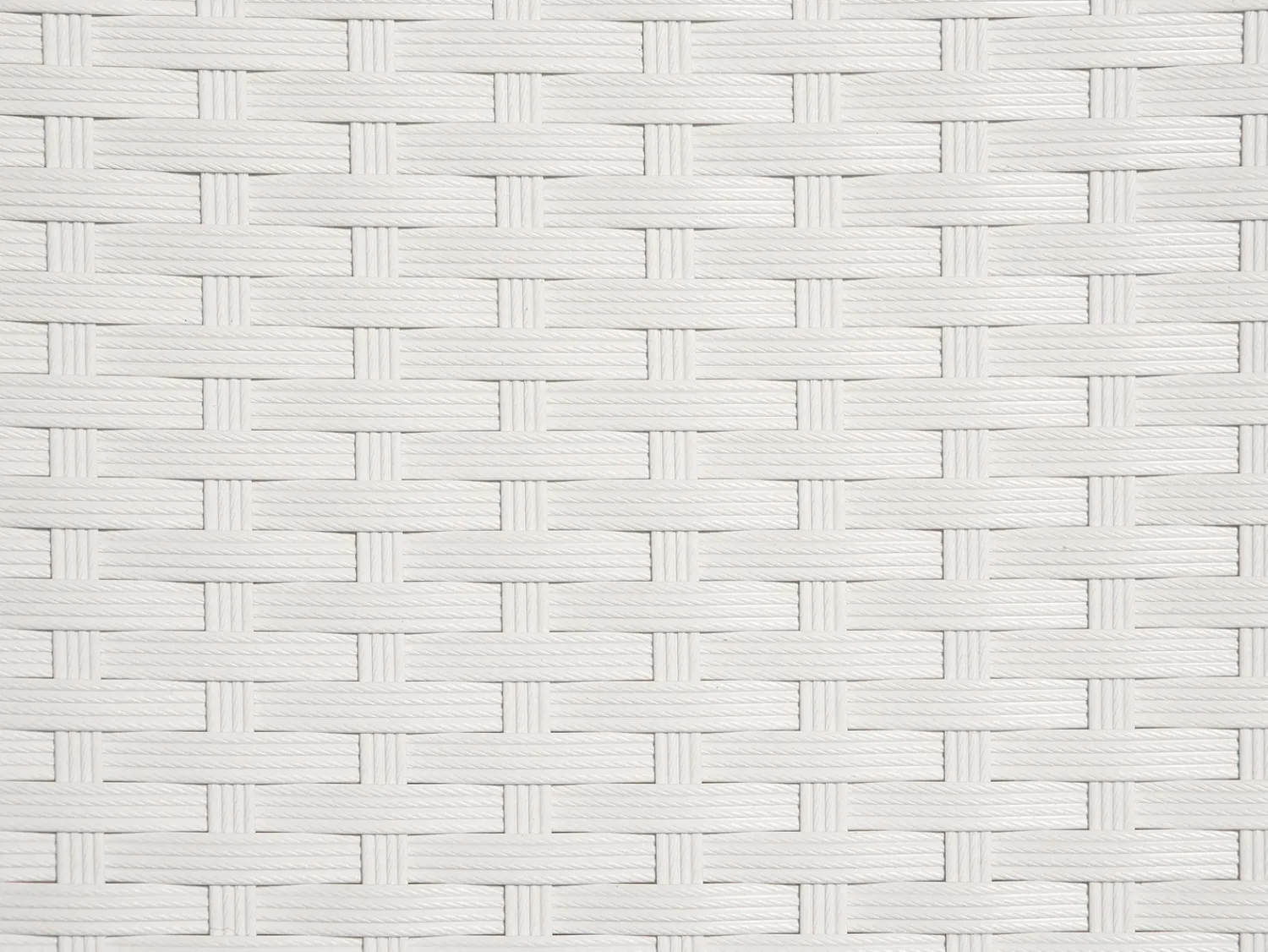 Sale Beliani Lettino Prendisole con Cuscino VASTO Rattan sintetico (PE) Bianco Bianco Grigio