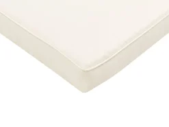 Discount Beliani Lettino Prendisole con Cuscino GRANARI Legno d'acacia Marrone Bianco Marrone