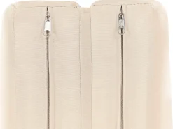 Hot Beliani Lettino Prendisole con Cuscino OSINI Rattan sintetico (PE) Beige Beige Naturale