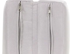 Best Beliani Lettino Prendisole con Cuscino OSINI Rattan sintetico (PE) Grigio Grigio Nero