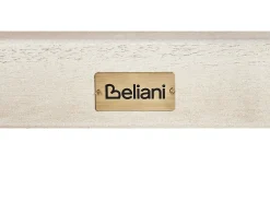 Outlet Beliani AZZANELLO Legno d'acacia Bianco sporco Bianco Marrone