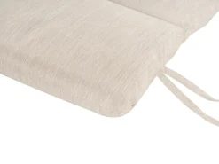 Best Beliani Lettino Prendisole con Cuscino BRESCIA PREMIUM Legno d'acacia Beige chiaro Beige Marrone
