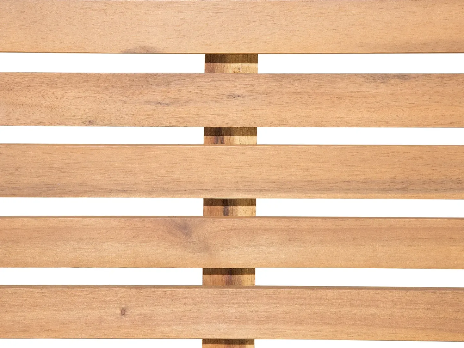 Hot Beliani Lettino Prendisole con Cuscino CESANA PREMIUM Legno d'acacia Grigio chiaro Grigio Marrone