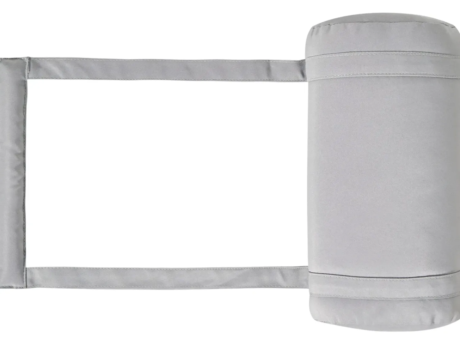 Hot Beliani Lettino Prendisole con Cuscino CESANA PREMIUM Legno d'acacia Grigio chiaro Grigio Marrone