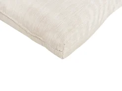 Sale Beliani Lettino Prendisole con Cuscino CESANA PREMIUM Legno d'acacia Beige chiaro Beige Marrone