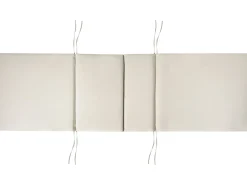 Sale Beliani Lettino Prendisole con Cuscino JAVA PREMIUM Legno d'acacia Tortora Beige Marrone