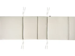 Sale Beliani Lettino Prendisole con Cuscino JAVA PREMIUM Legno d'acacia Tortora Beige Marrone