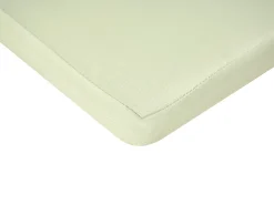 Best Beliani Lettino Prendisole con Cuscino AMANTEA PREMIUM II Legno d'acacia Verde Verde Marrone