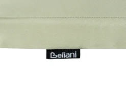 Best Beliani Lettino Prendisole con Cuscino AMANTEA PREMIUM II Legno d'acacia Verde Verde Marrone