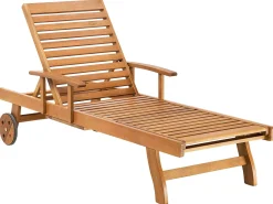 Online Beliani JAVA PREMIUM Legno d'acacia Blu Blu Marrone