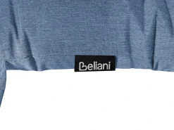 Outlet Beliani CESANA PREMIUM Legno d'acacia Blu Blu Marrone