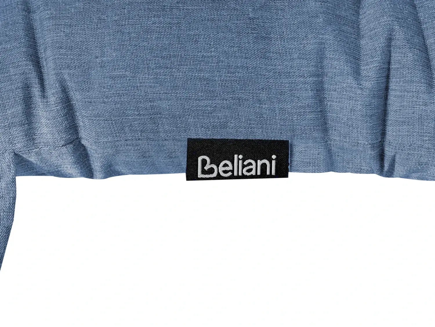 Outlet Beliani CESANA PREMIUM Legno d'acacia Blu Blu Marrone