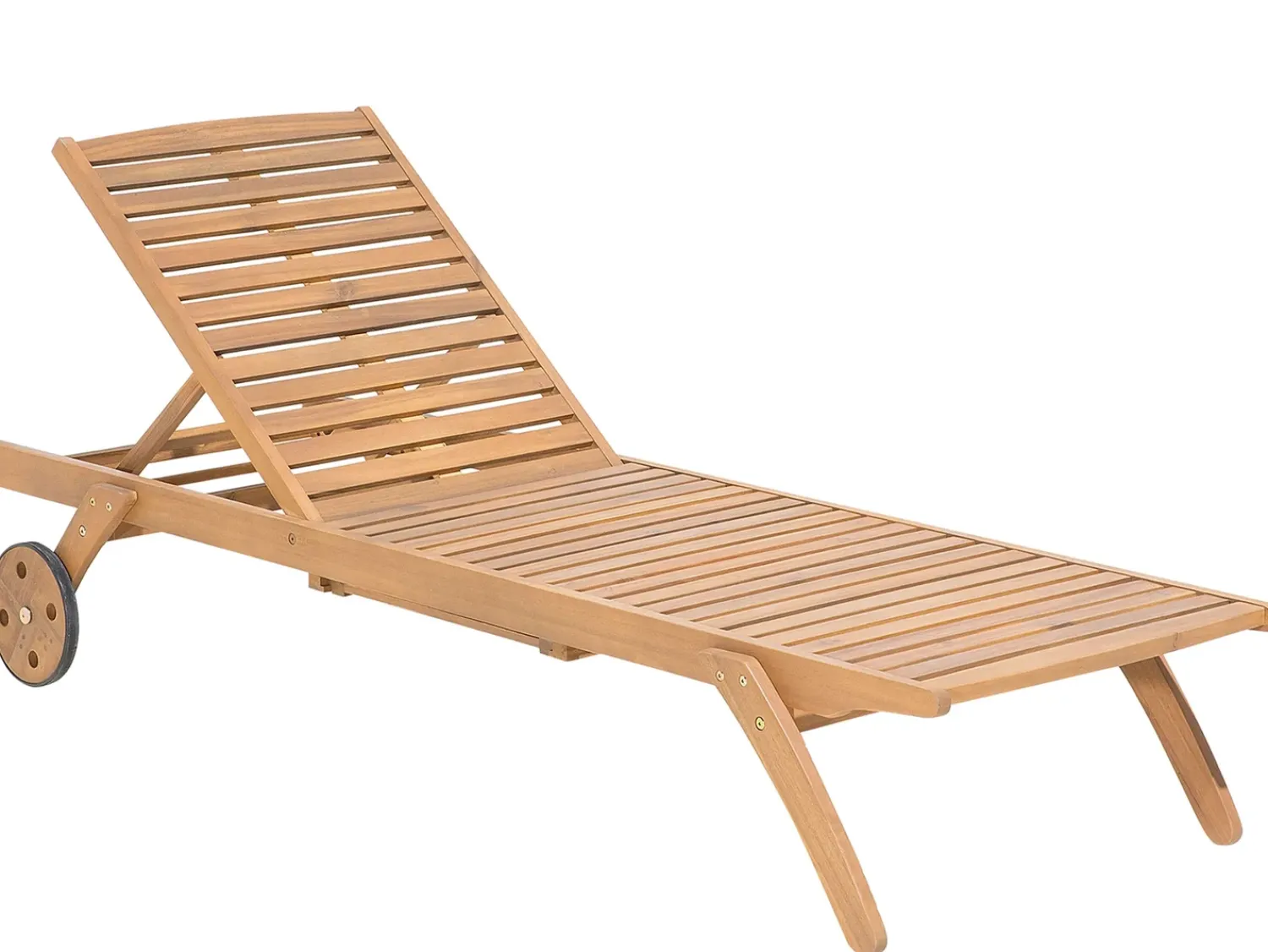Outlet Beliani CESANA PREMIUM Legno d'acacia Blu Blu Marrone