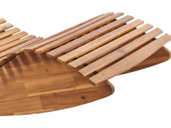 Sale Beliani BRESCIA PREMIUM Legno d'acacia Blu Blu Marrone