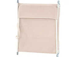 Best Beliani Lettino Prendisole KASTORIA Metallo Beige Bianco Beige
