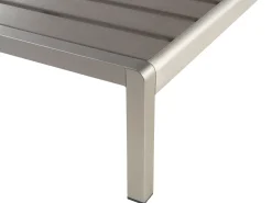 Clearance Beliani NARDO Metallo Grigio Argento Grigio