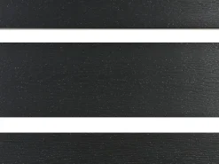 Beliani NARDO Metallo Nero/Argento Argento Nero