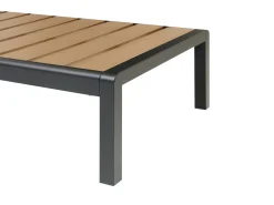 Clearance Beliani NARDO Metallo Marrone/Nero Marrone Nero