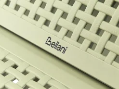 New Beliani Lettino Prendisole OSSIMO Materiale sintetico chiaro Verde