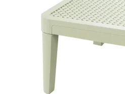 New Beliani Lettino Prendisole OSSIMO Materiale sintetico chiaro Verde