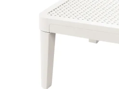 Best Beliani Lettino Prendisole OSSIMO Materiale sintetico chiaro Grigio