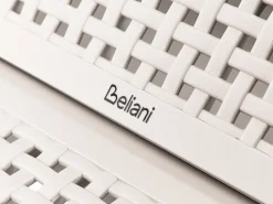 Best Beliani Lettino Prendisole OSSIMO Materiale sintetico chiaro Grigio