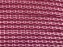 Hot Beliani Lettino Prendisole PORTOFINO Metallo Bordeaux Rosso