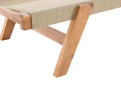 Outlet Beliani PROSSEDI Legno d'acacia Beige Beige Marrone