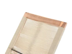Outlet Beliani PROSSEDI Legno d'acacia Beige Beige Marrone