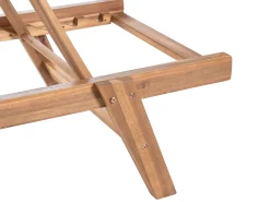 Outlet Beliani PROSSEDI Legno d'acacia Beige Beige Marrone