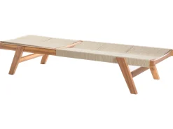 Outlet Beliani PROSSEDI Legno d'acacia Beige Beige Marrone