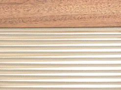 Outlet Beliani PROSSEDI Legno d'acacia Beige Beige Marrone