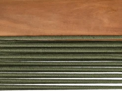 Best Beliani PROSSEDI Legno d'acacia Verde Marrone Verde