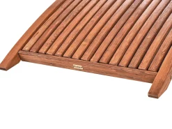 Clearance Beliani Lettino Prendisole TANARO Legno di larice Marrone