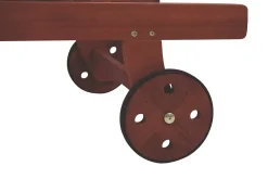 New Beliani TOSCANA Legno d'acacia scuro Marrone