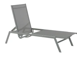 Best Beliani Lettino Prendisole VERNAZZA Metallo Grigio